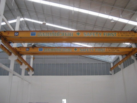 เครนรางคู่ 5 ตัน (TL STEEL)